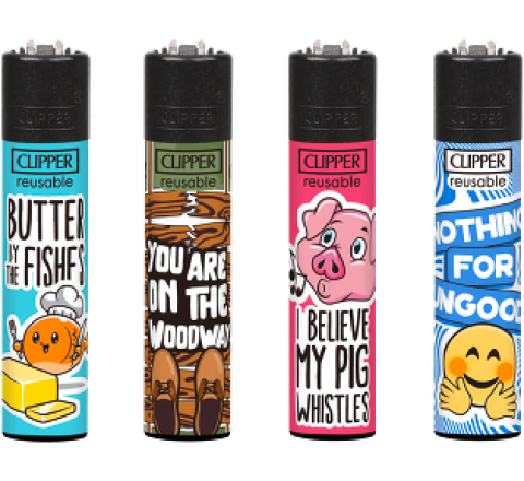 Clipper Feuerzeug "Denglish 9"