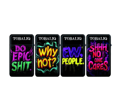 TobaliQ Jet Flame "Loriny Words"