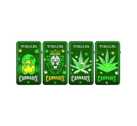 TobaliQ Jet Flame Rubber "King Cannabis"
