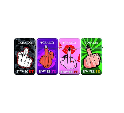 TobaliQ Jet Flame Rubber "F**ck It"