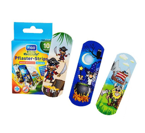 FIGO Kinder-Pflaster "Kleine Abenteurer" 10 Pflaster