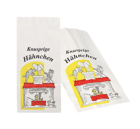 Hähnchenbeutel - Max u. Moritz - 10,5 x 6 x 23 cm