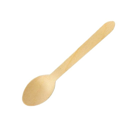 Gewachstes Holzbesteck - Löffel - 16 cm