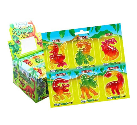 Vidal - Dino Jelly - Fruchtgummi - 66 g