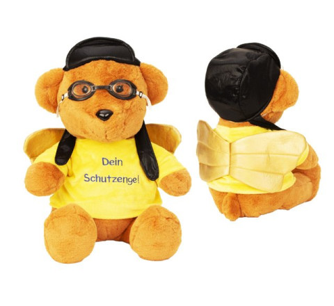 Plüsch-Bär Pilot "Timmy" - Dein Schutzengel - 25cm