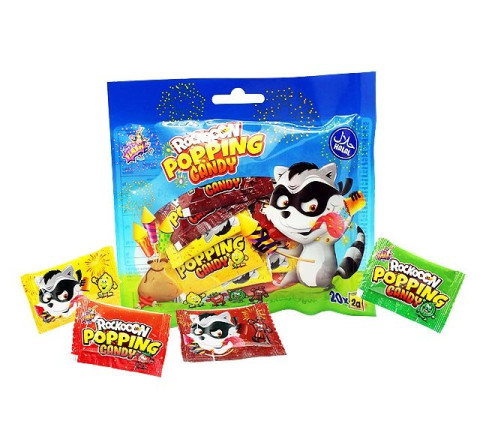 Rockooon Popping Candy Big Bag - 4 Geschmacksrichtungen - 16 g
