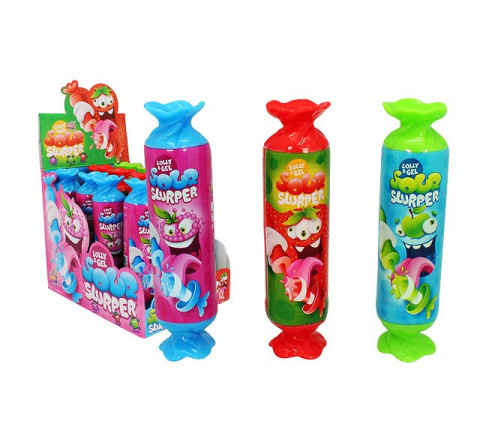 Sour Slurper - Lolly & Gel - 14 cm - 50 g