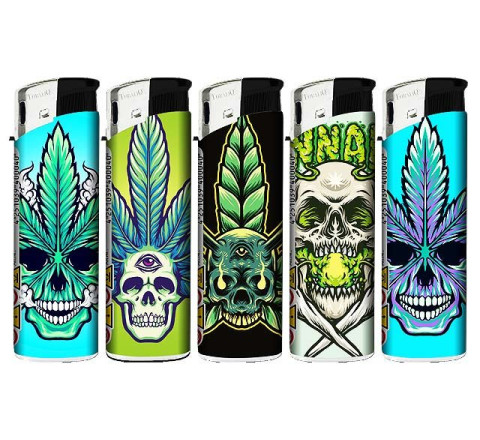 TobaliQ E.-Fzg "Cannabis Skull"