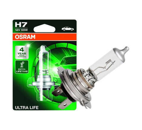 Osram PKW - H7  Ultra Life  - 12V 55W