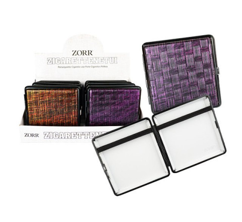 Zorr "Zigarettenetui PU fabric optic" - 8er