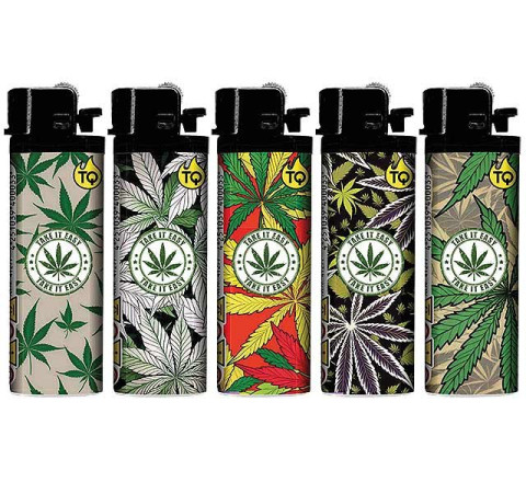 TobaliQ Reibrad Feuerzeug "Take it easy 2"