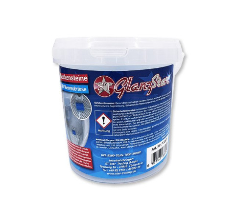 GlanzStar Beckensteine Urinal - Ocean - 1 kg