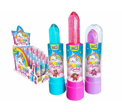Süsse Einhorn Lippenstifte - Neon Lollies zum Ausfahren  - 5g