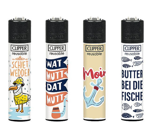 Clipper Feuerzeug "Nordisch 24"
