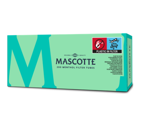 Mascotte Menthol Zigarettenhülsen 200er