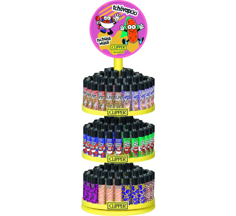 Clipper Feuerzeug Carrousel "Mainstream 33"