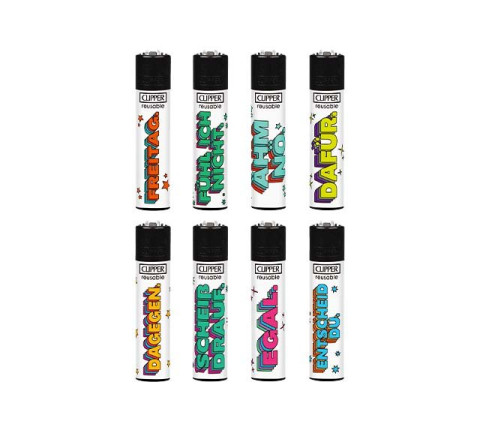Clipper Feuerzeug "Egal"