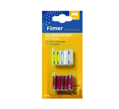 Filmer Sicherungs -Set 20 Stück