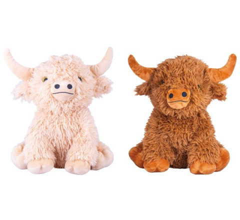 Plüsch-Bulle "Odin" mit Hörnern 40/45cm