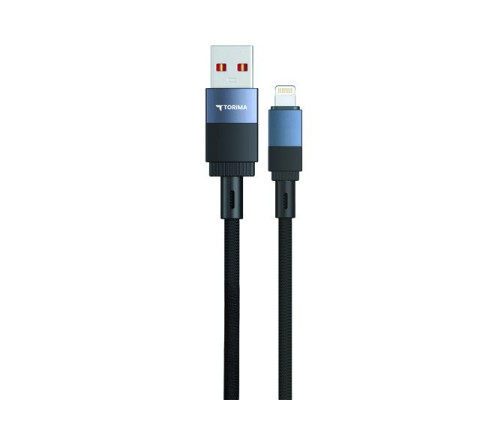 TORIMA U18-SCHWARZ USB-A TO LIGHTNING