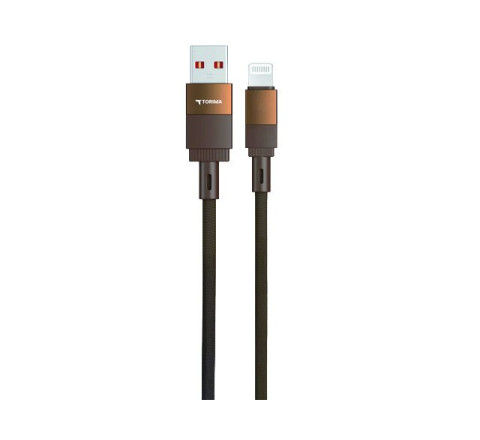 TORIMA U18-BRAUN USB-A TO LIGHTNING