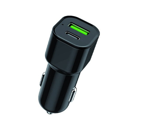 TORIMA C10 AUTO-LADEADAPTER USB-A und USB-C