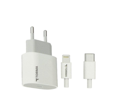 TORIMA TRM C5L LADESTECKER S216 INKL. IOS KABEL - 20W