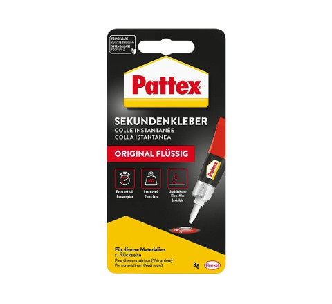 Pattex Sekundenkleber 3g  Original flüssig