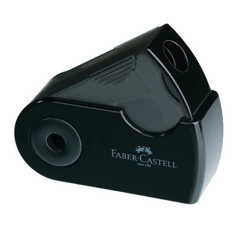 Spitzer Klappspitzdose Sleeve Mini schwarz FABER CASTELL
