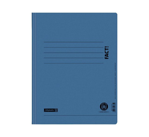 Schnellhefter FACT! Pappe blau 250g