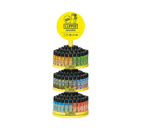 Clipper Feuerzeug Carrousel "Mainstream 35"